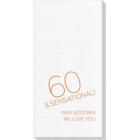 60 and Sensational Deville Guest Towels